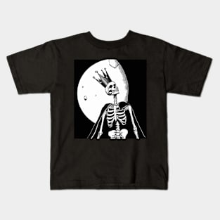 Skeleton king Kids T-Shirt